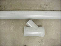 Moderne PVC rioleringsbuis